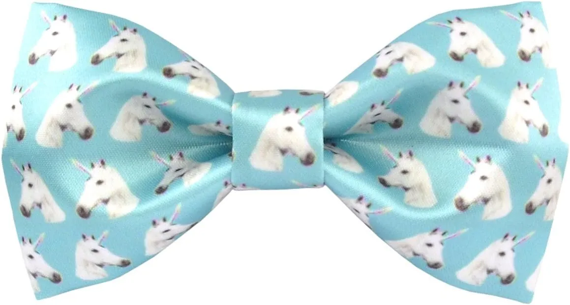 100% Satin Silk Mens Pre-tied Bowtie Solid Bow Ties-Animal Series