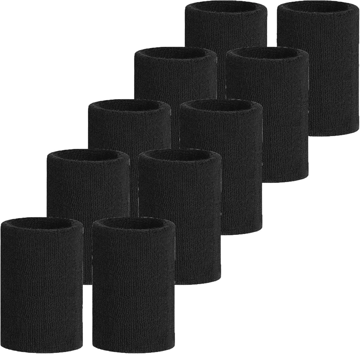 5 Pairs Wholesale Soft Thicken Cotton Wristbands