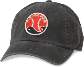 AMERICAN NEEDLE Unisex Nippon Professional League Japanese Baseball Dad Buckle Strap Hat