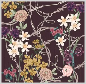 Armine Amber Elegant Silk Scarf No. 54