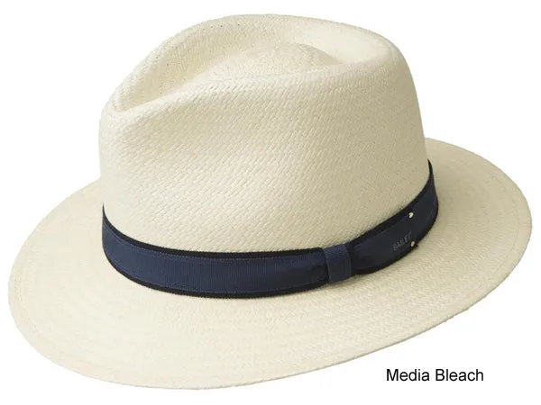 Bailey Brooks Panama Straw Fedora Hat 2X