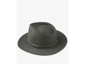 Barbour Wool Felt Crushable Bushman Hat In Olive