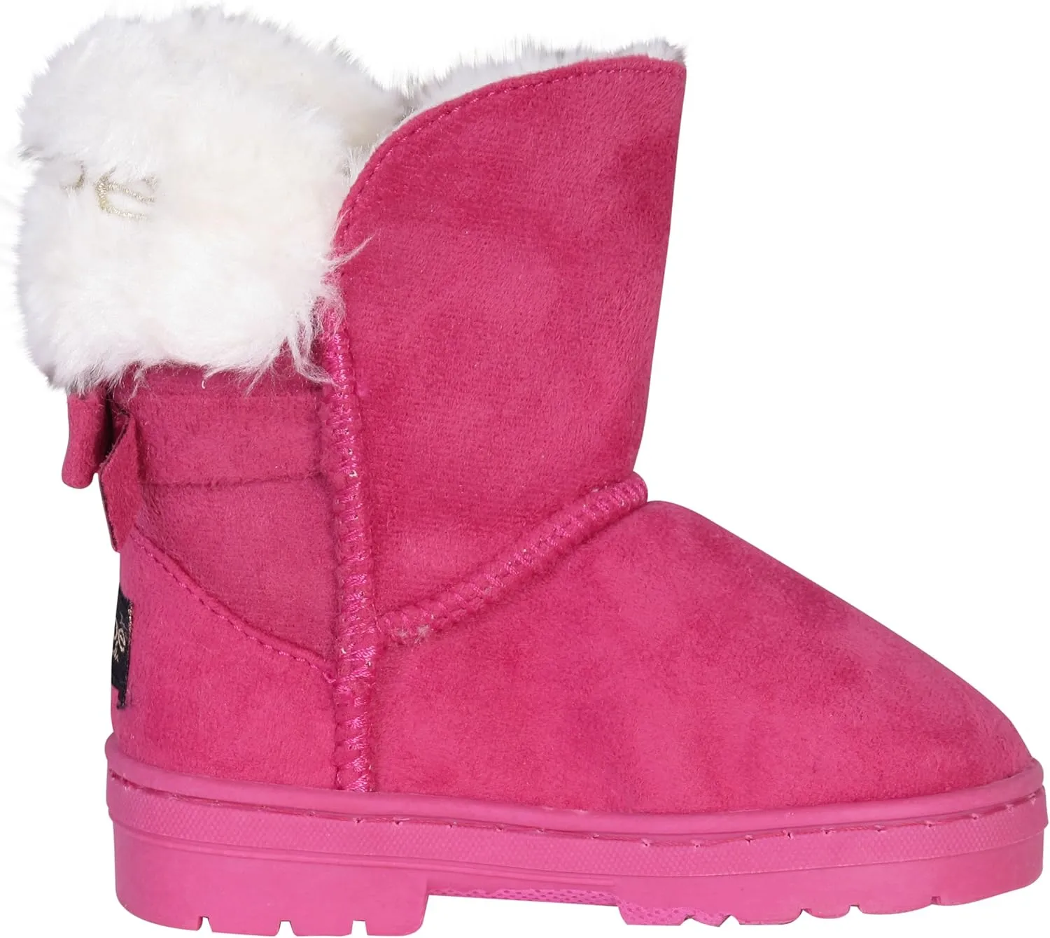 bebe Girls' Winter Boots - Faux-Fur Shearling Boots (Toddler/Little Kid/Big Kid)