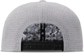 Branded Bills Bare Elite Hat, Performance Paneling, Adjustable Snapback, Silk-Soft Front Lining, Water-Repellent Shell