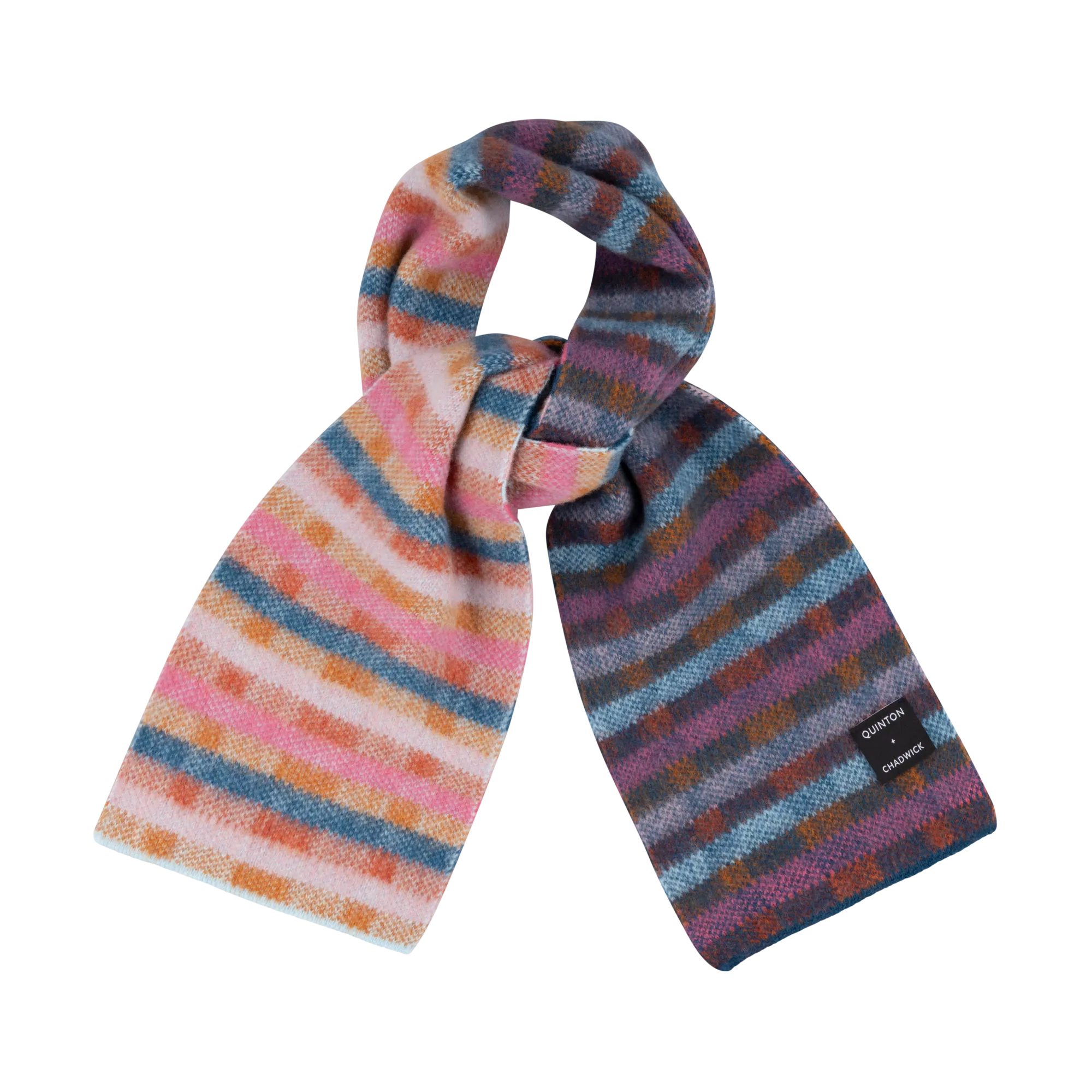 Brushed Knitted Scarf - Charleston