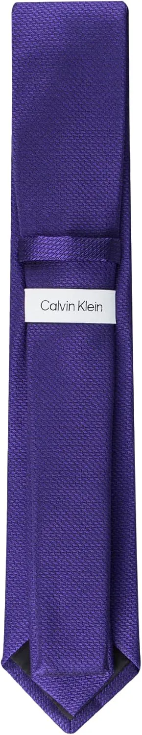 Calvin Klein mens Gingham Pattern Necktie