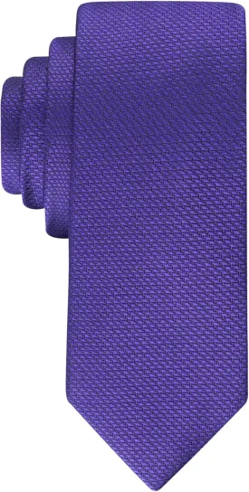 Calvin Klein mens Gingham Pattern Necktie