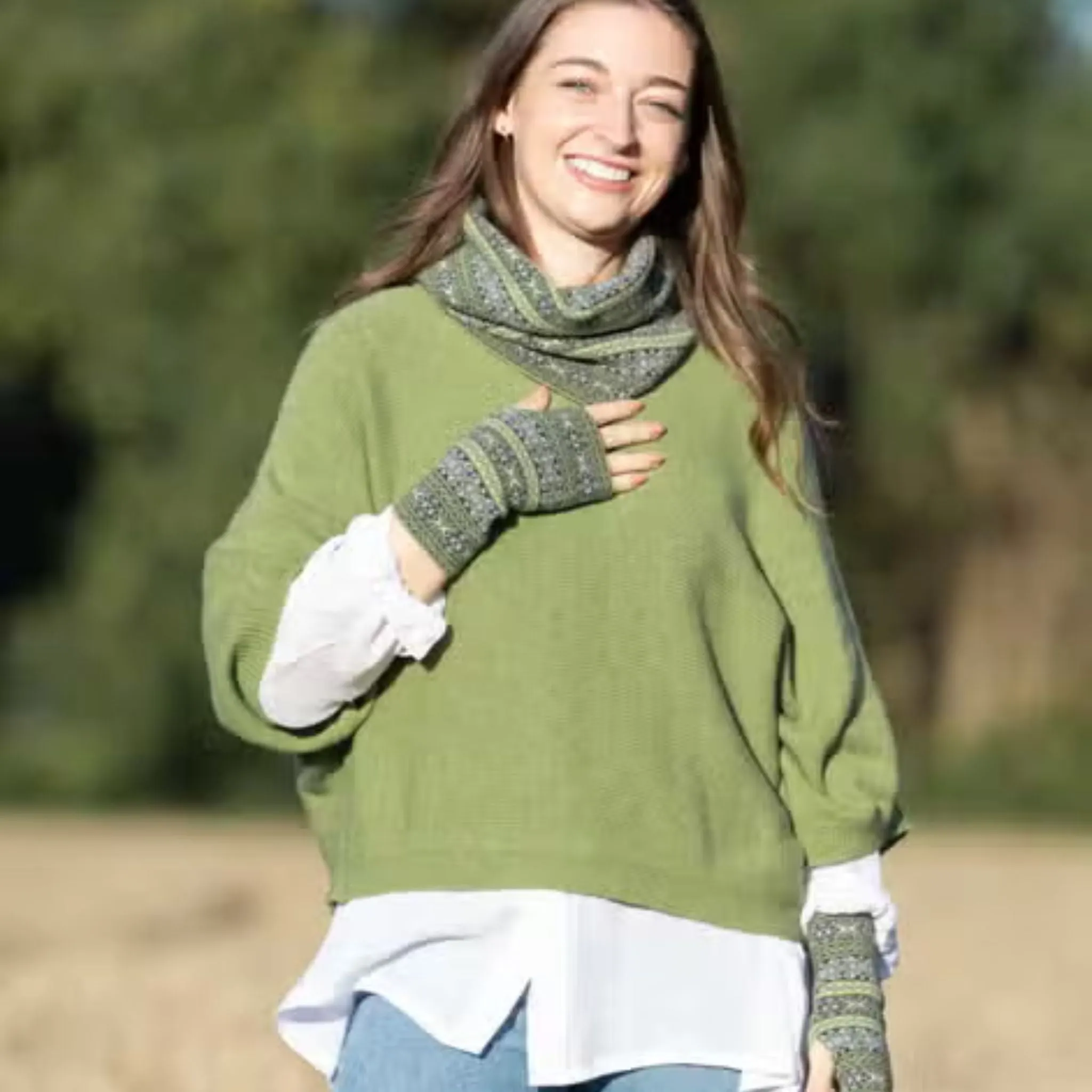 Cashmere Mix Snoods & Wrist Warmers
