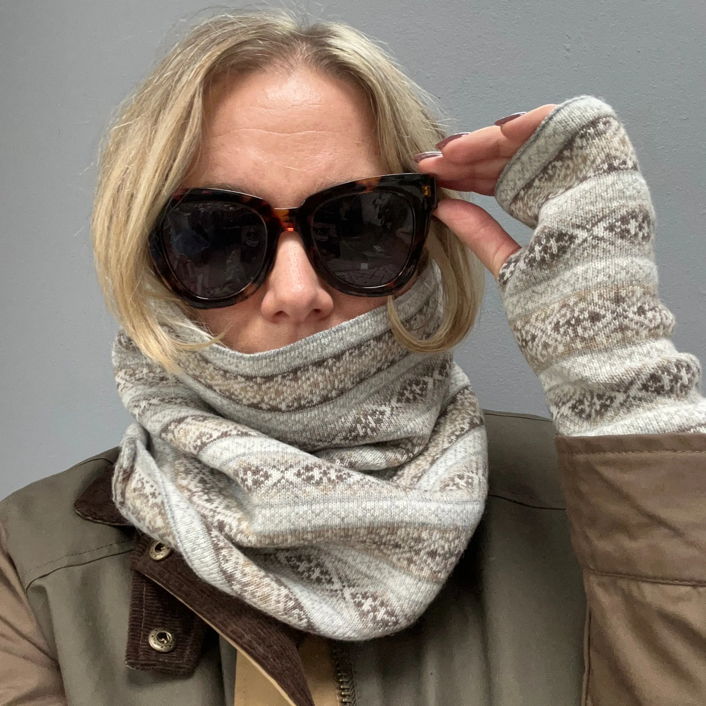Cashmere Mix Snoods & Wrist Warmers