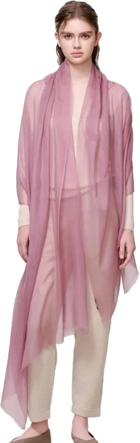 Cashmere Wrap for Women, 90"x39" Oversized Thin&Lightweight Shawl, Travel Scarf for Year Round, Mother's Day Gift.