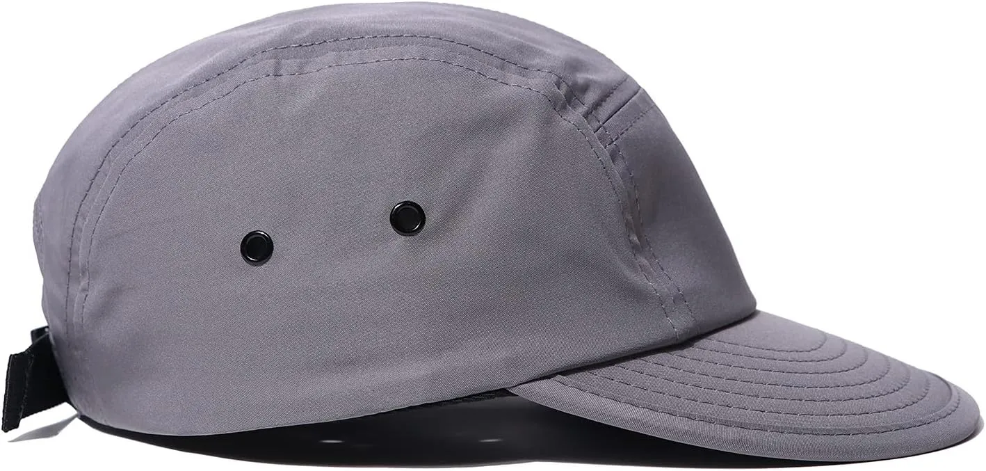 CLAPE 5 Panel Baseball Caps Outdoor Sports Hats Snapback Street Casual Dad Cap Nylon UPF 50  Sun Protection Camp Hat Sun Hat