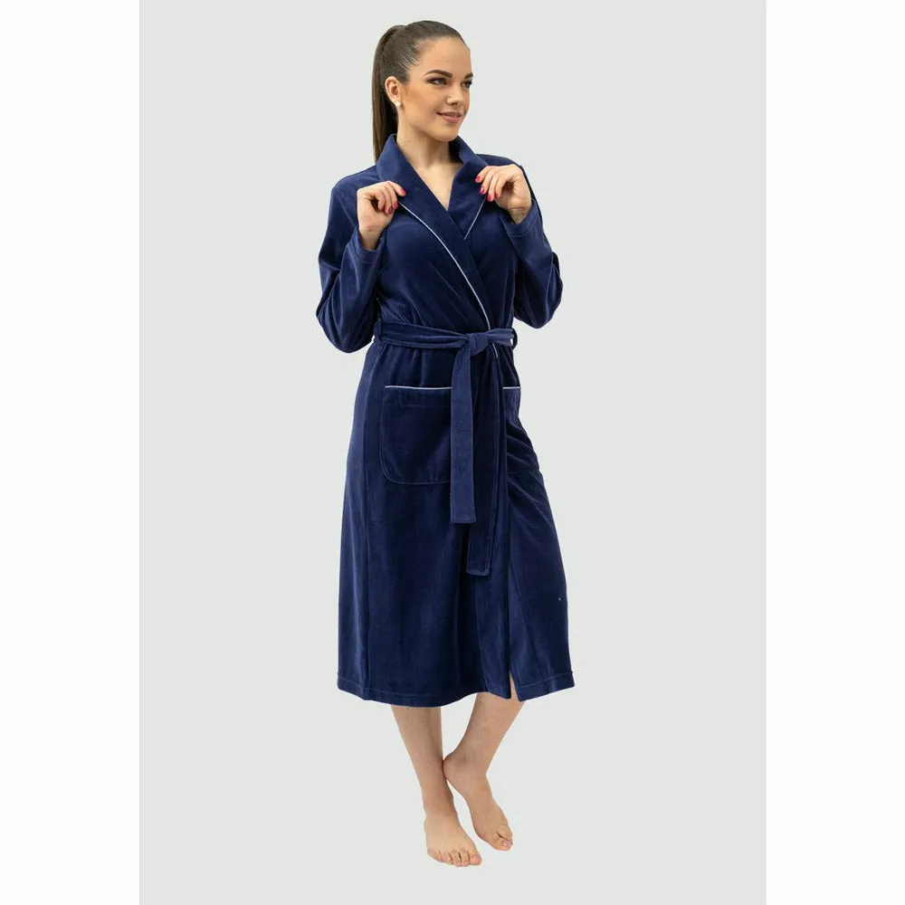 Classic Niki Robe w Shawl Collar 120cm
