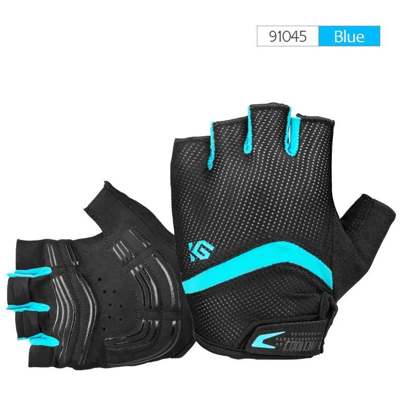CoolChange Cycling Half Finger Shockproof Bike Gloves