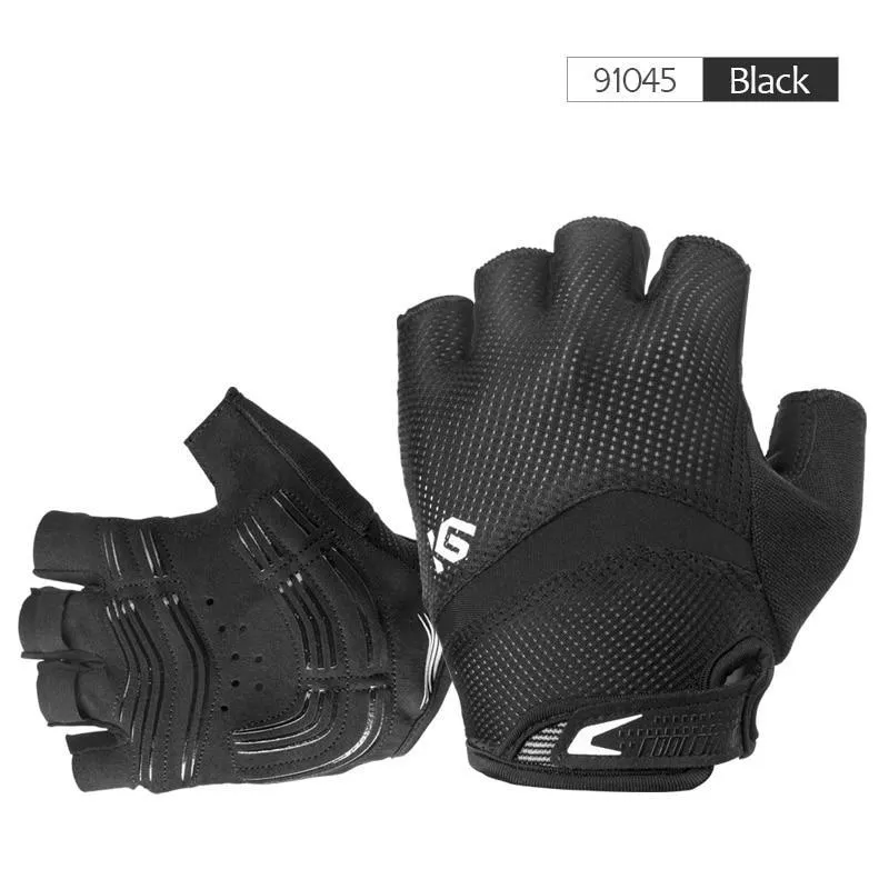 CoolChange Cycling Half Finger Shockproof Bike Gloves