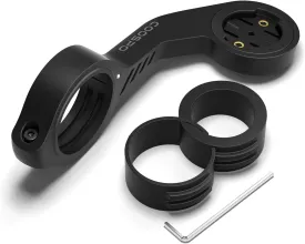 CooSpo Bike Computer Out Front Mount MT5, Compatible with Garmin, Bike Computer Mount Adapter for Handlebar 25.4mm/31.8mm