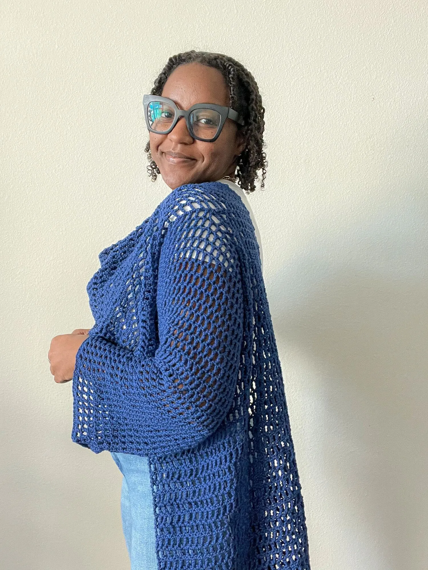 Crochet Kit - Half Wrap Fall Shawl