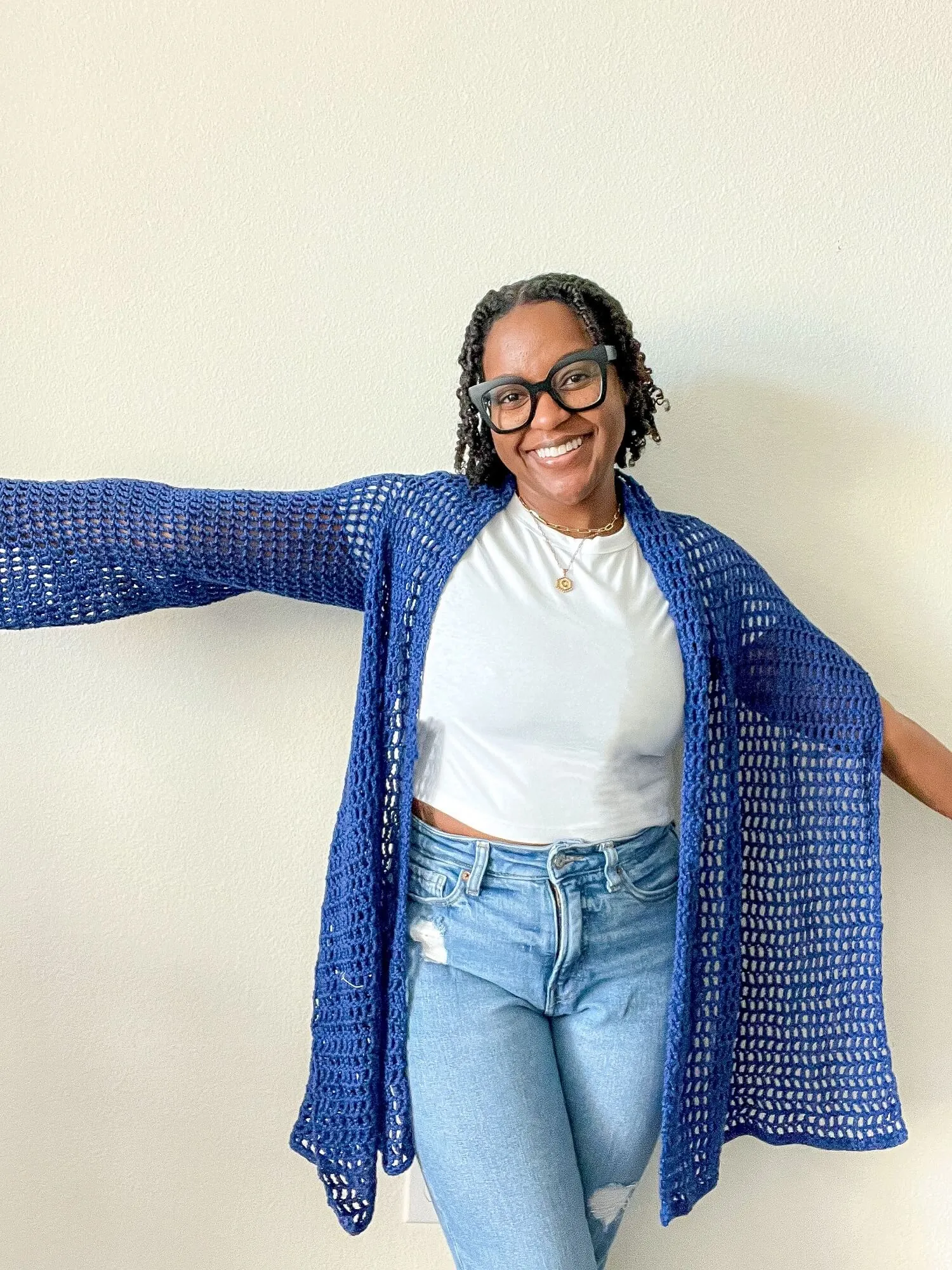 Crochet Kit - Half Wrap Fall Shawl