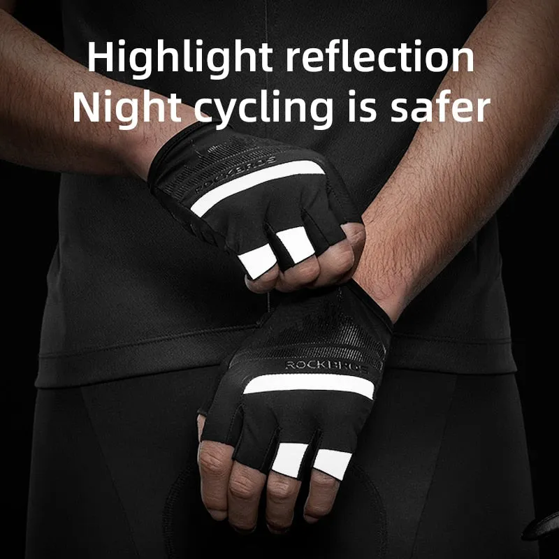 Cycling Gloves Half Finger Shockproof Wear
