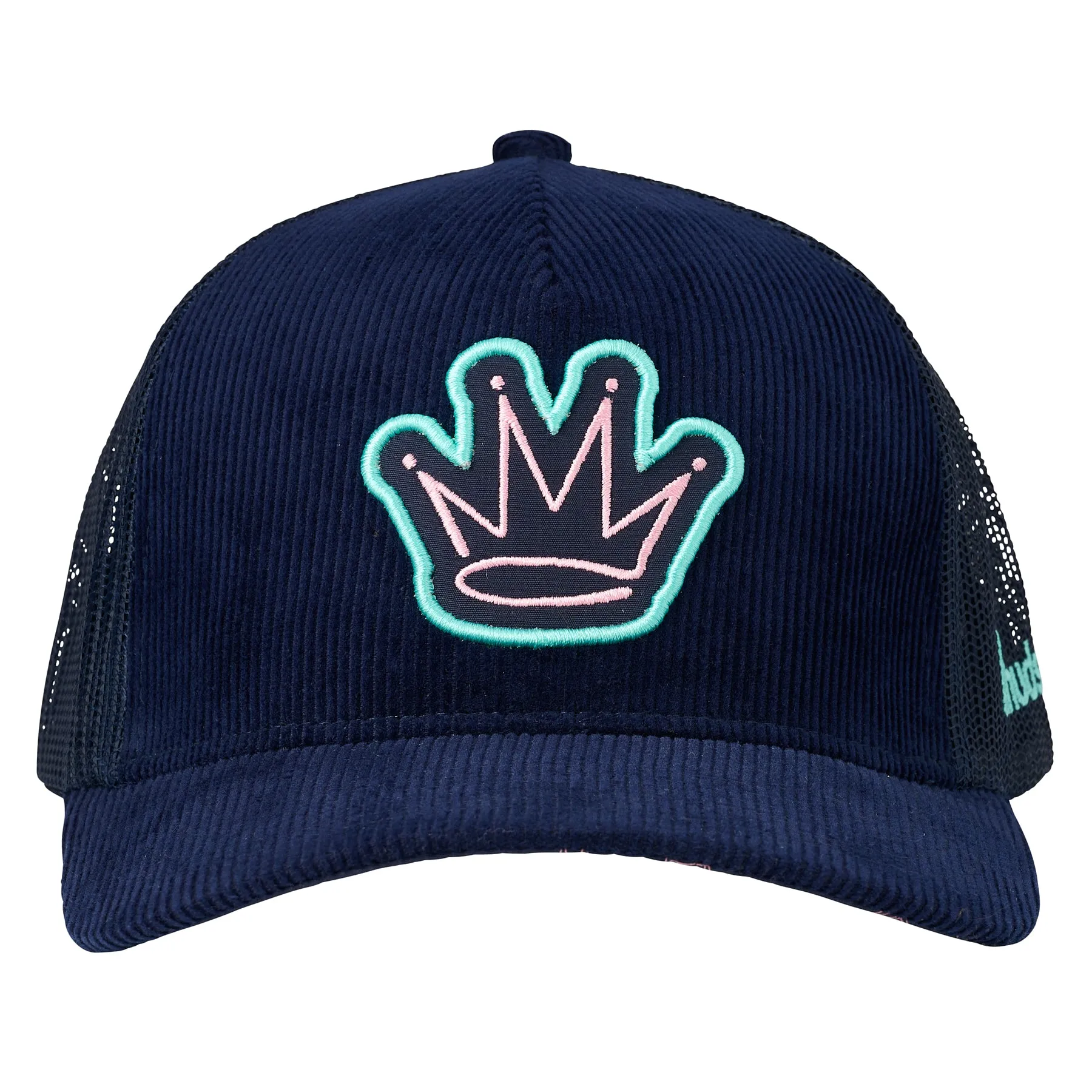 d.Crown Corduroy Trucker Mesh (Navy)