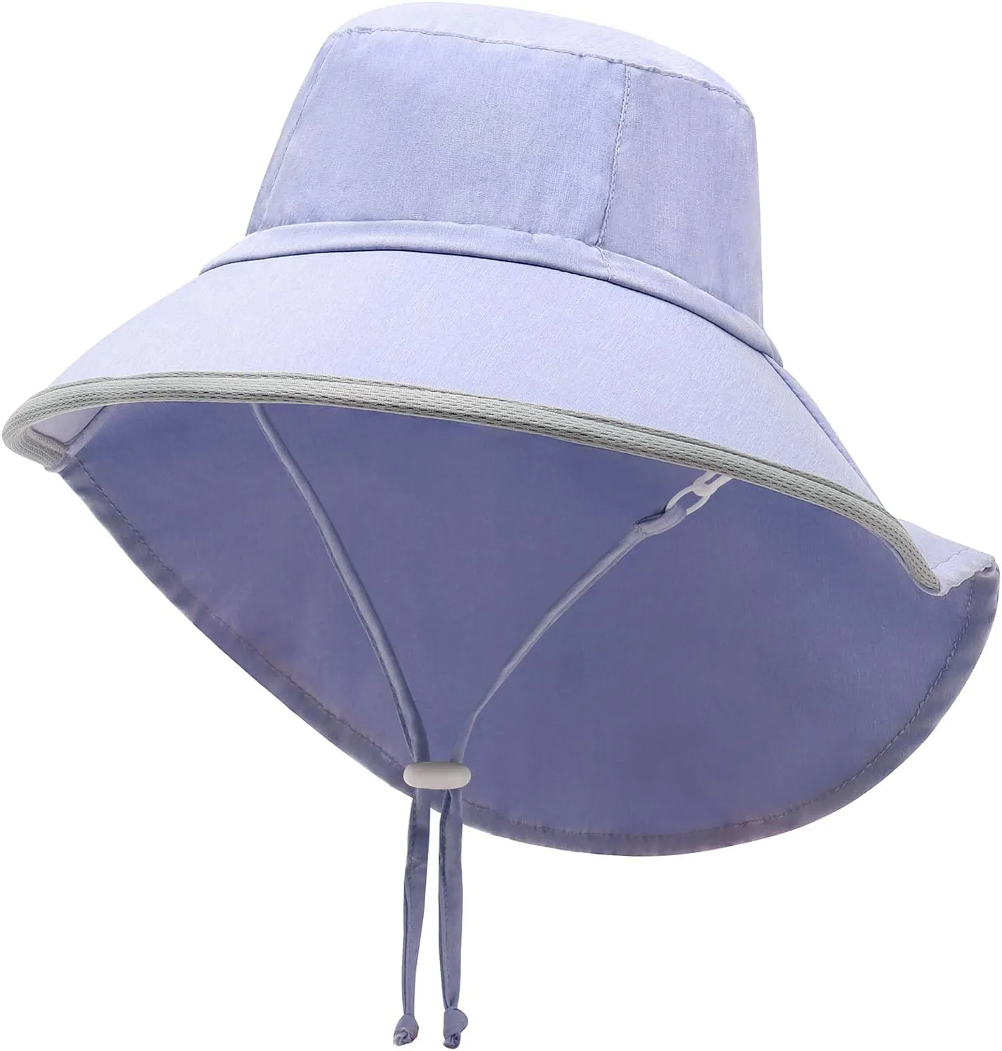 Duoyeree UV Protection Toddler Sun Hat - UPF 50  Beach & Summer Hat for Kids - Wide Brim Hat for Boys & Girls