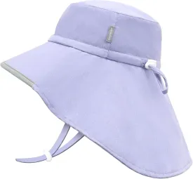 Duoyeree UV Protection Toddler Sun Hat - UPF 50  Beach & Summer Hat for Kids - Wide Brim Hat for Boys & Girls