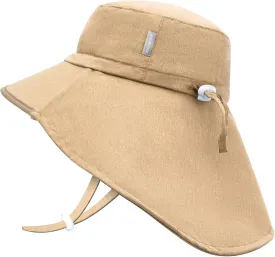 Duoyeree UV Protection Toddler Sun Hat - UPF 50  Beach & Summer Hat for Kids - Wide Brim Hat for Boys & Girls