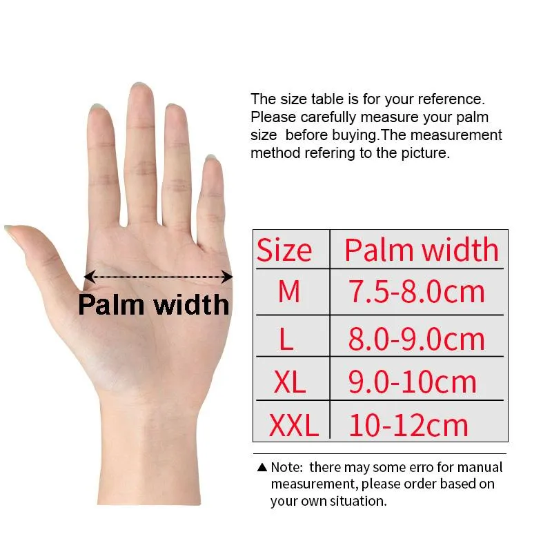 Full Finger Sport Shockproof MTB Bike Touch Screen Gloves