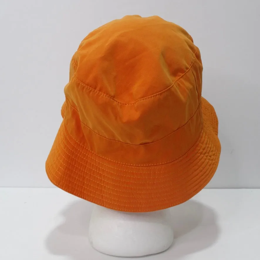 Hermes Orange Bucket Hat