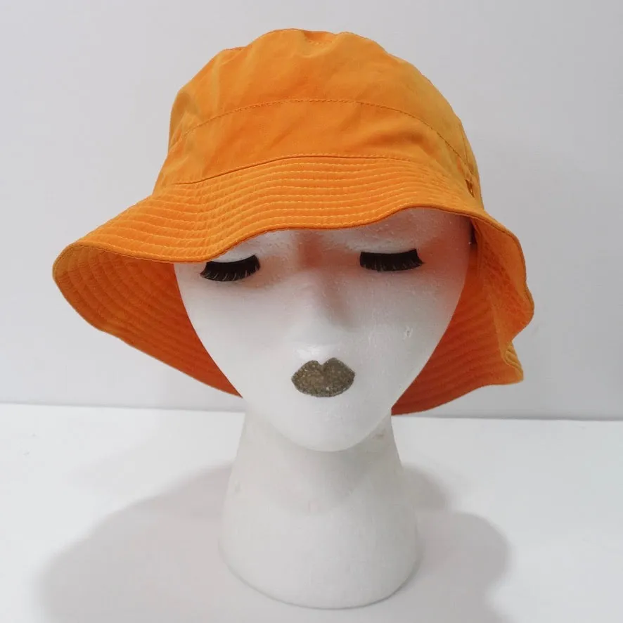 Hermes Orange Bucket Hat