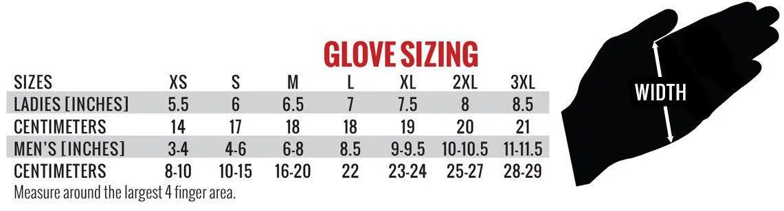 Hot Leathers Vintage American Flag Mechanics Glove