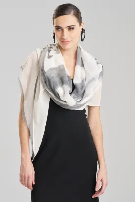 Ink Dragon Printed Scarf