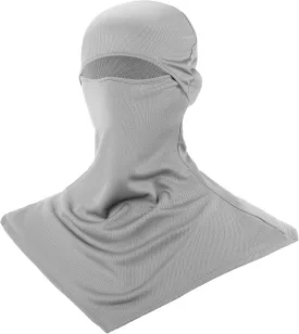 JaGely Balaclava Summer Full Face Mask for Sun Protection Breathable Motorcycle Hood Helmet Liners Windproof Long Neck Cover