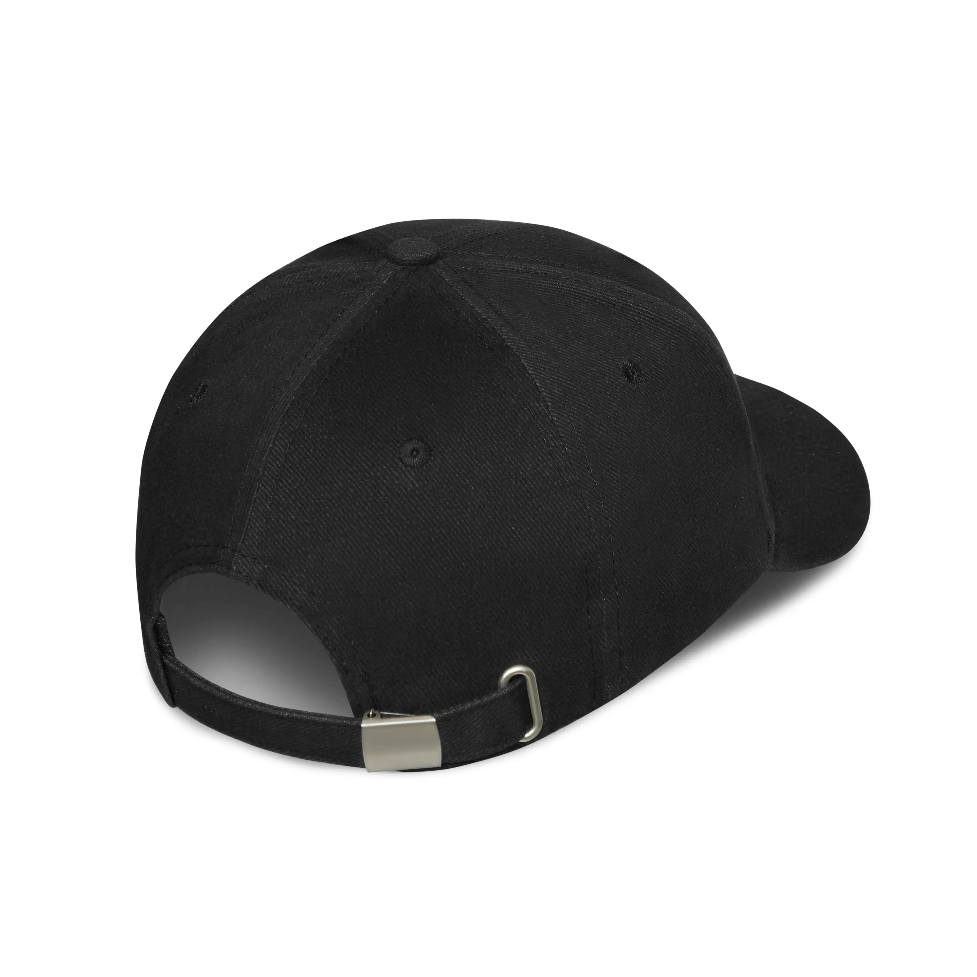 James Bond SPECTRE Symbol Embroidered Baseball Cap - Grey On Black