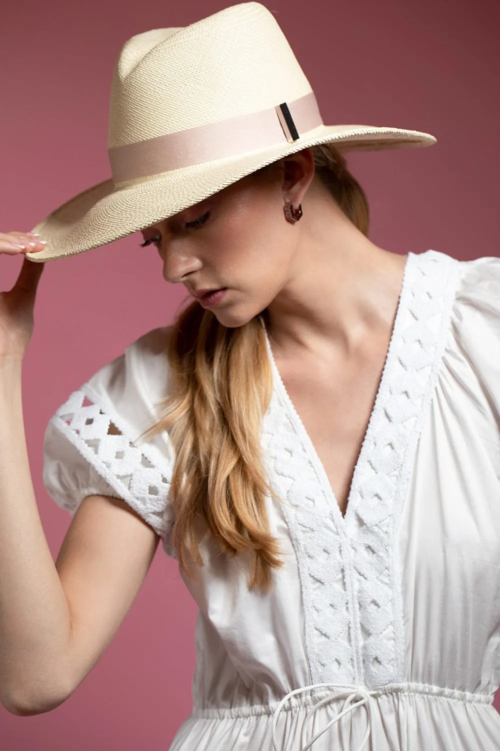 Jeanne Panama Straw Hat
