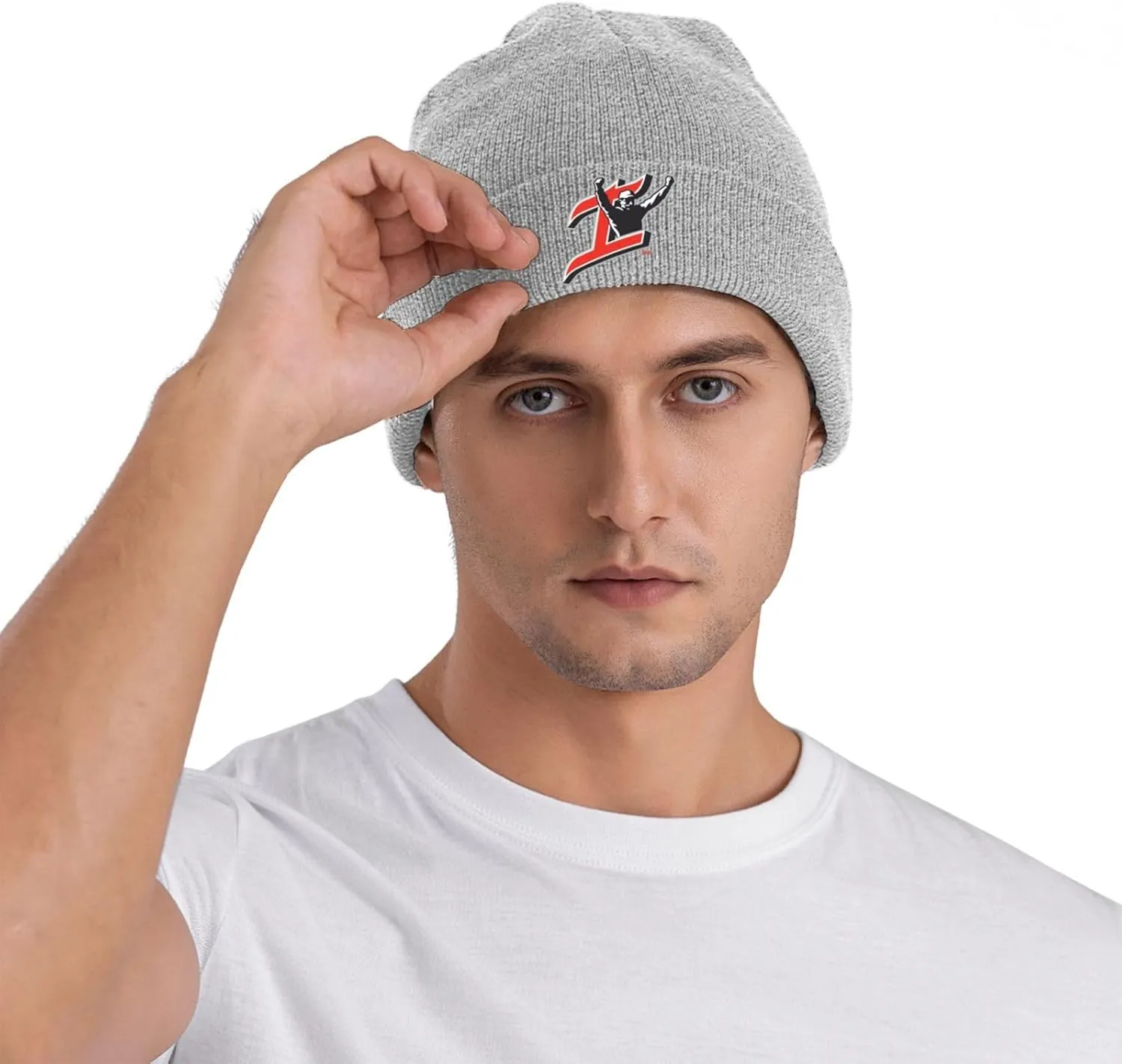 Kannapolis Intimidators Beanie Hat for Men and Women Winter Warm Hats Knit Slouchy Thick Skull Cap
