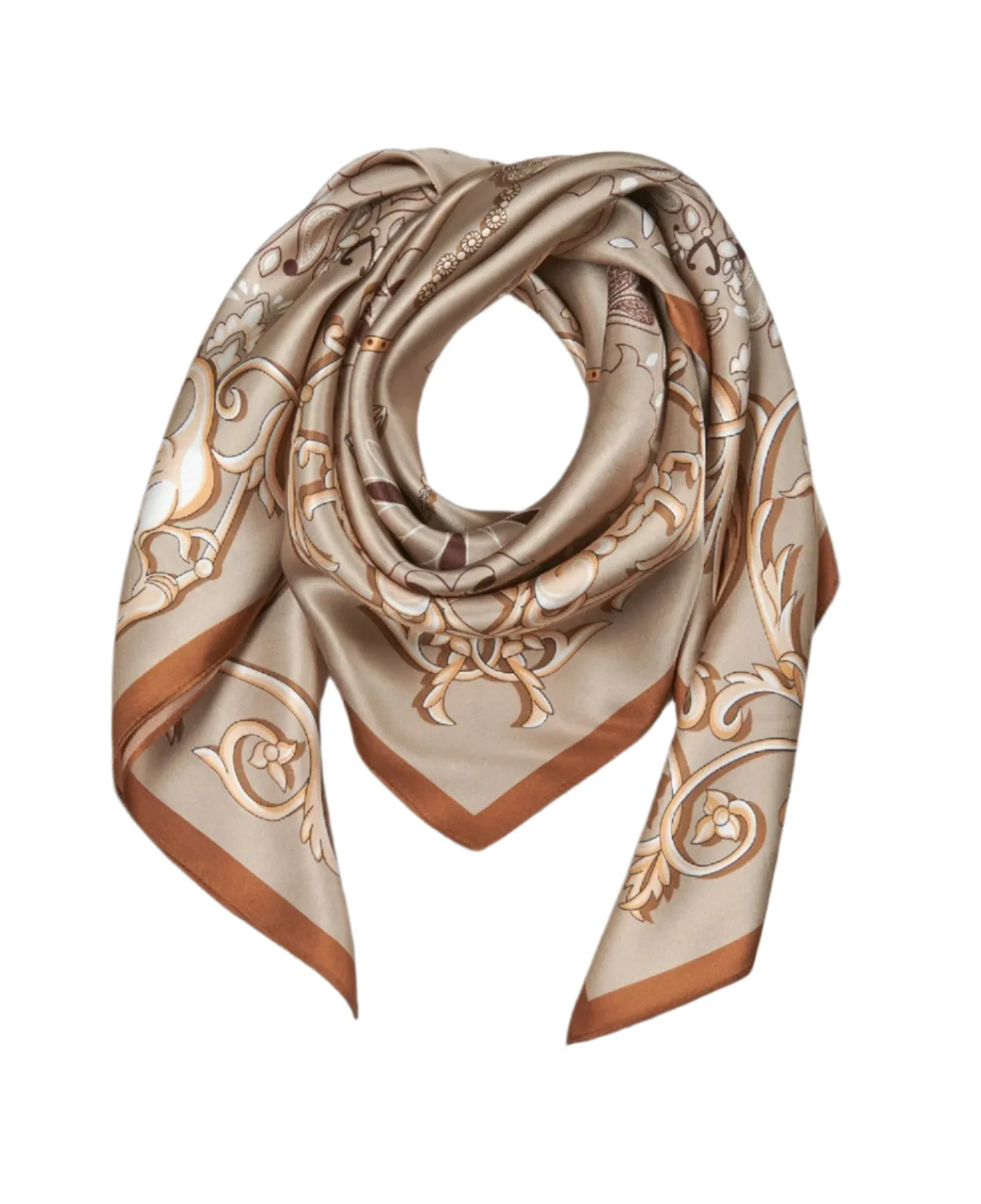 Lola Silk Scarf - Sand