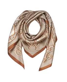 Lola Silk Scarf - Sand