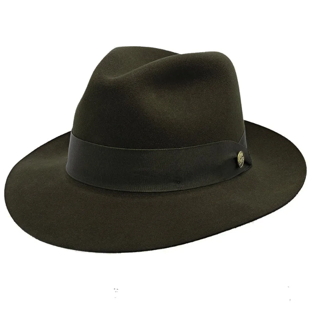 Lucky Strike -Wool Felt Fedora Hat