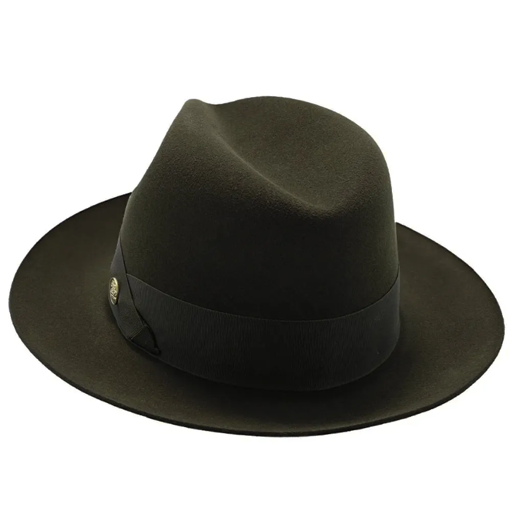 Lucky Strike -Wool Felt Fedora Hat