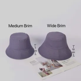 M-XXL Reversible Unisex Wide Brim Bucket Hat