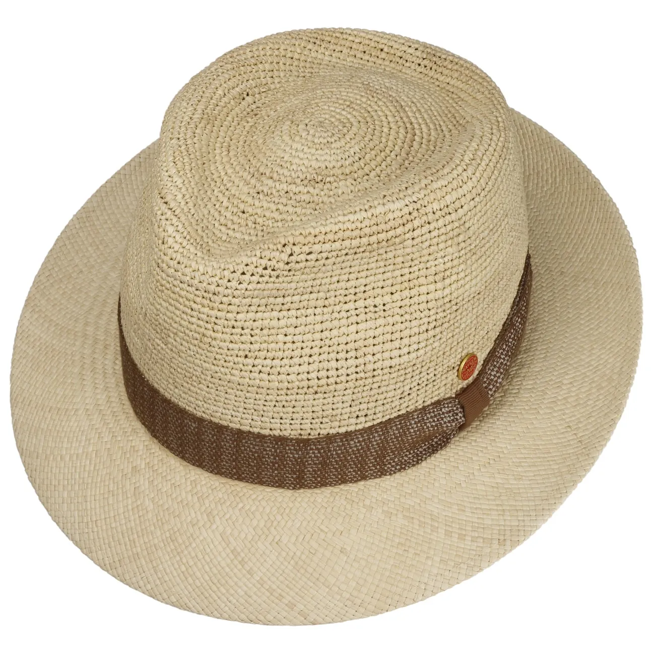 Manuel Crochet Trilby Panama Hat by Mayser