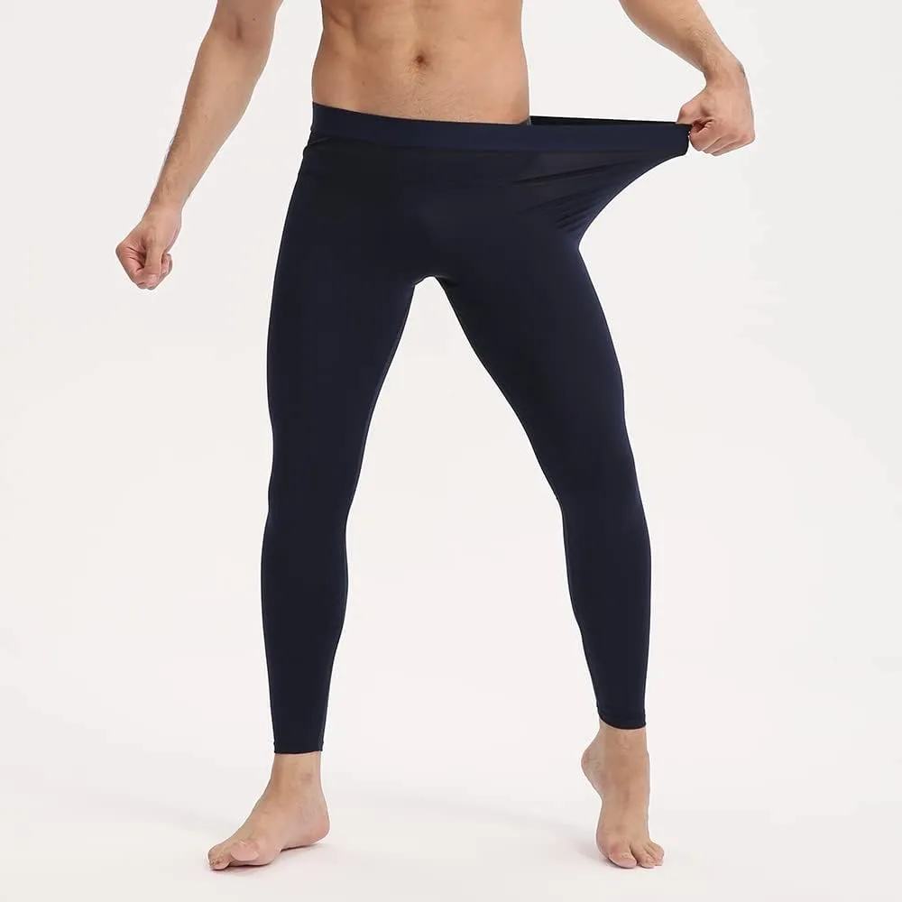 Men's Compression Pants Athletic Leggings Active Running Tights Cycling Workout Base Layer Pants