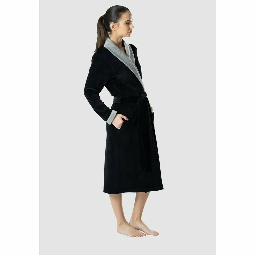 Montreux Soft Women's Cotton Robe with Shawl Collar