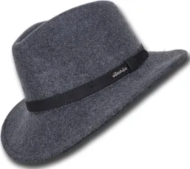 OztralaAustralian Wool Felt HAT Outback Vintage Classic Fedora Men Leather Band Cowboy HW01 US