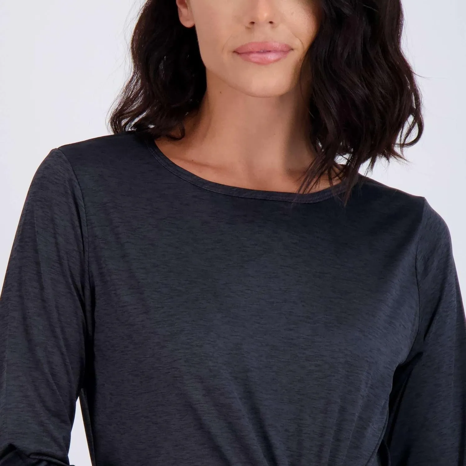 Real Essentials 4 Pack: Women's UPF 50  Quick Dry Fit Sun Shirts Long Sleeve UV SPF Hiking Top Outdoor (Available in Plus)