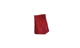 Red Knitted Scarf For Boys And Girls