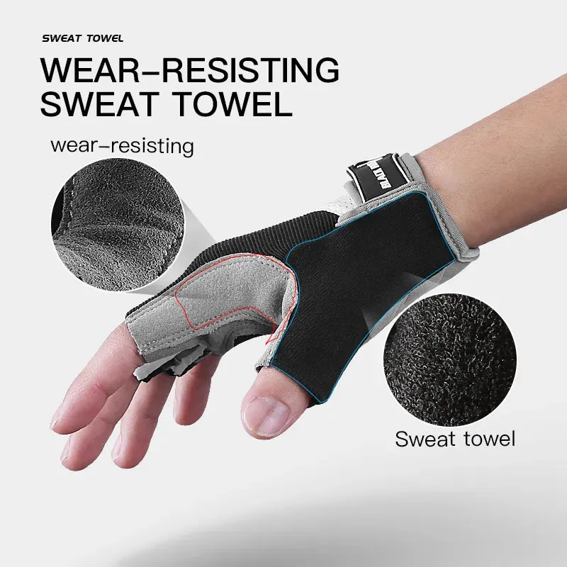 Shockproof GEL Pad Cycling Gloves Half Finger Sport Gloves Men Women Summer Bicycle Gym Fitness Gloves MTB Gloves