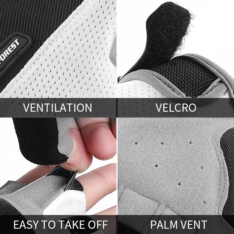 Shockproof GEL Pad Cycling Gloves Half Finger Sport Gloves Men Women Summer Bicycle Gym Fitness Gloves MTB Gloves