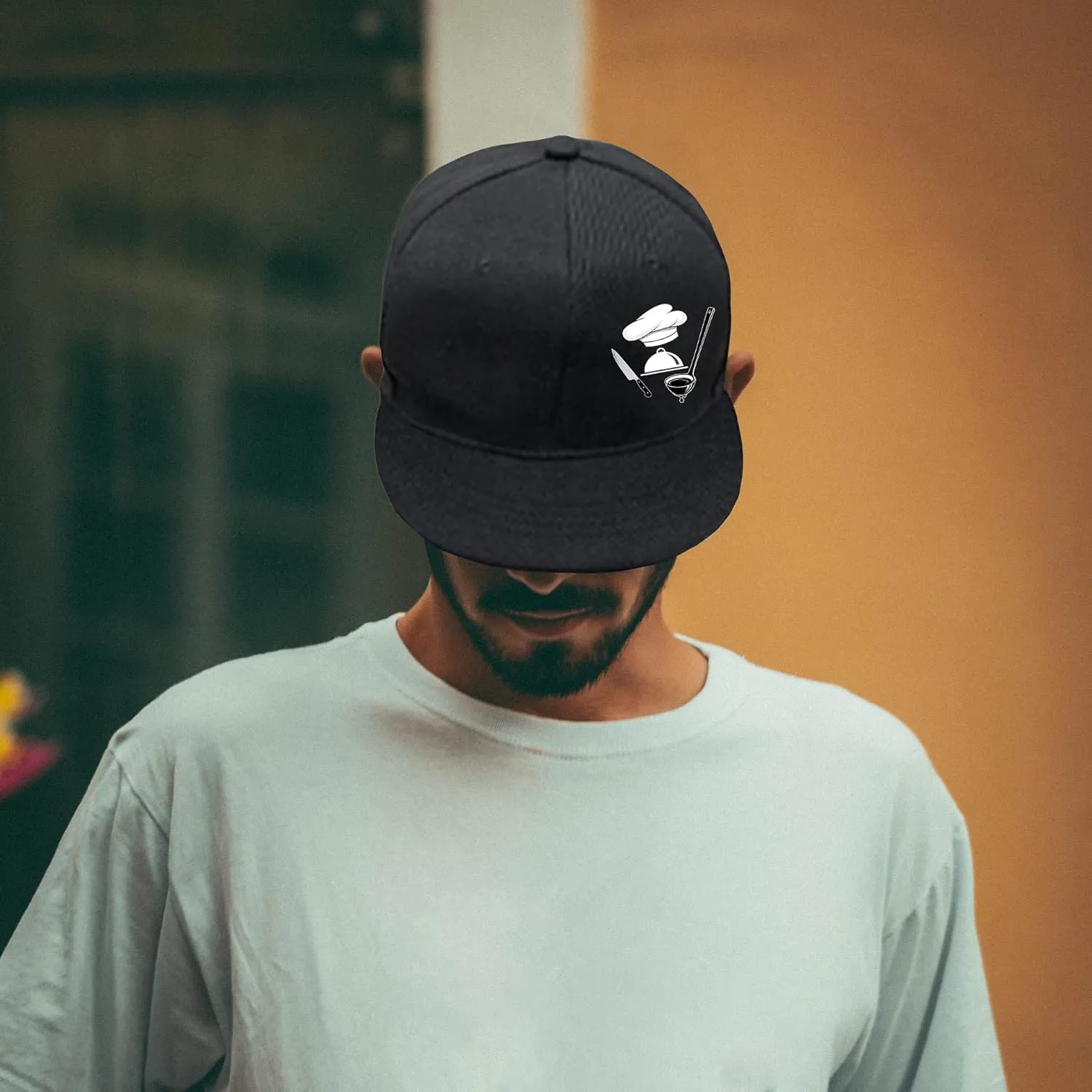 Skateboard Hat Snapback Hats for Men Flat Bill Hats for Boy Adjustable Baseball Cap for Teens Hip Hop Sports