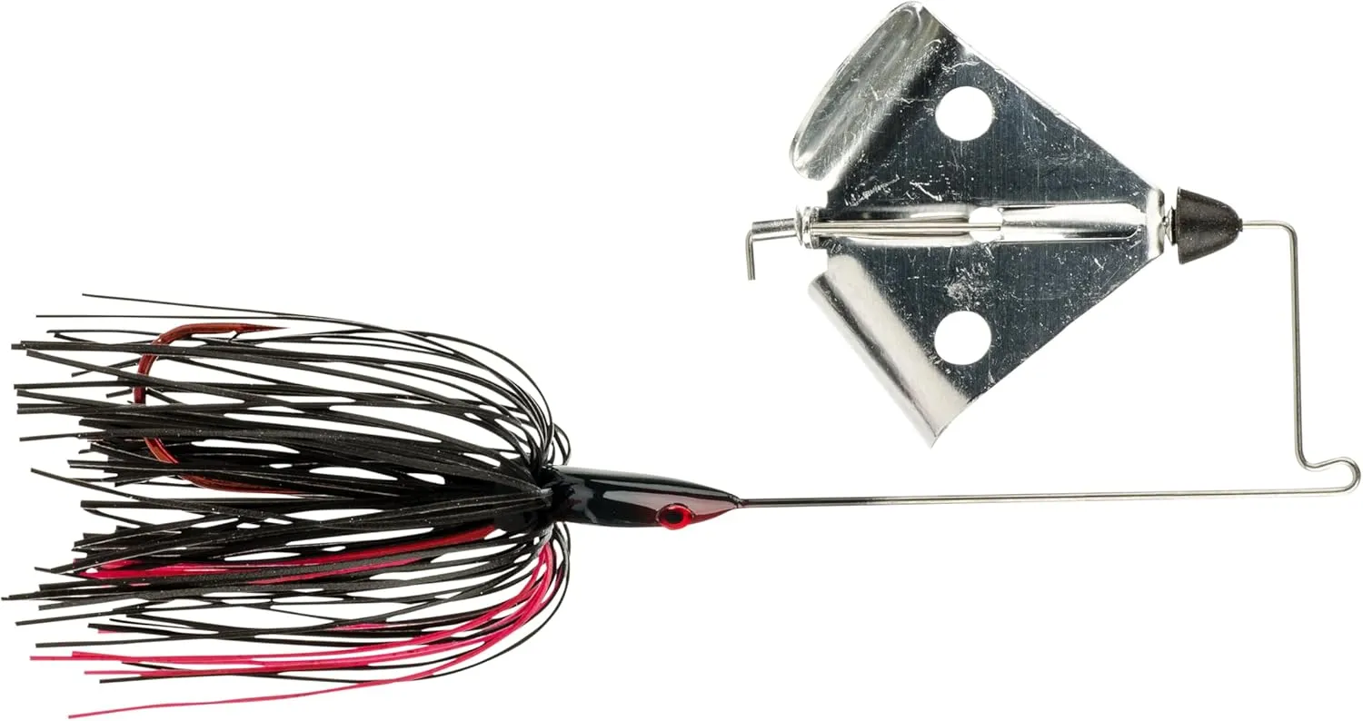 Strike King Bleeding Elite Buzzbait Fishing Lure, 3/8 oz, Blade with Holes